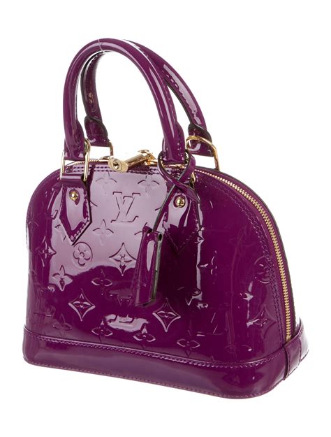 louis vuitton vernis mott bag|Louis Vuitton alma bag price.